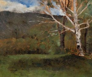 Untitled (landscape) by Henry Ward Ranger