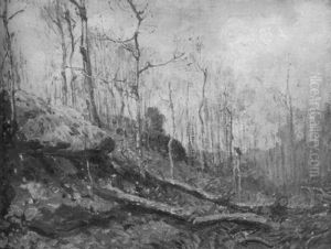Northeastern Forest In Autumn by Henry Ward Ranger