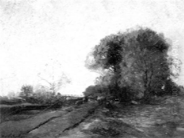 The Path To The Footbridge - view 1