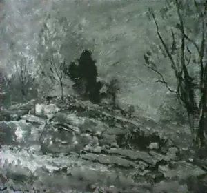 Rocky Landscape by Henry Ward Ranger