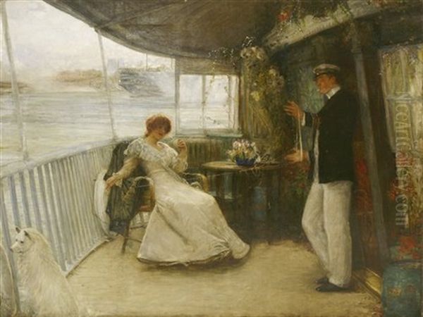 On The Bow Of The Gin Palace - view 1
