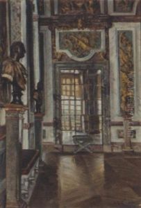 Salon De La Paix, Versailles by William Bruce Ellis Ranken