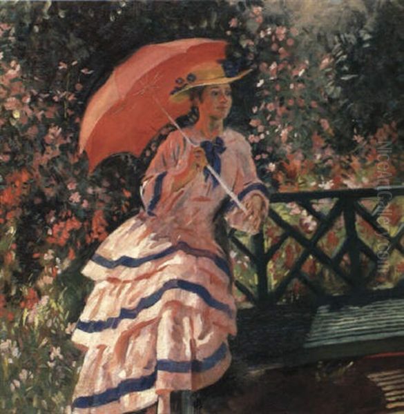 The Pink Parasol - view 1