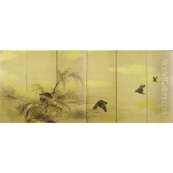 Crows (pair) - view 1