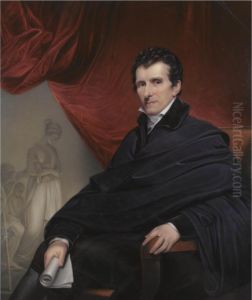 Portrait Of Antonio Canova (1757-1822) by Henry Bone