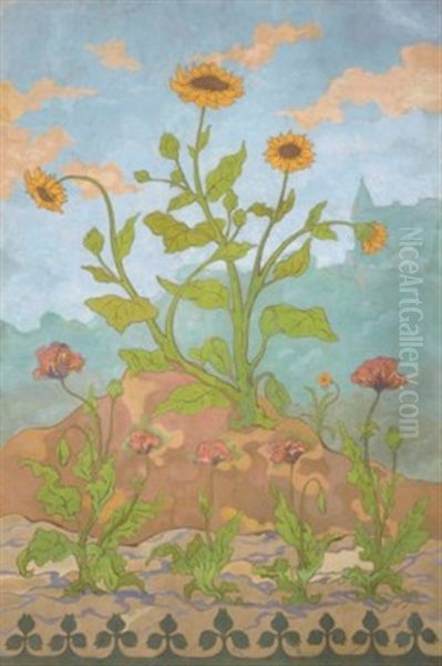 Tournesols Et Pavots - view 1