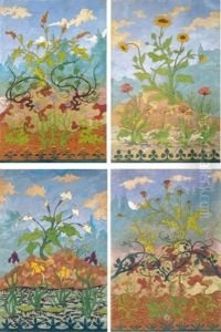 Tournesols Et Pavots (+ 3 Others; 4 Works)