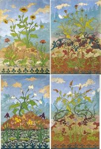 Tournesols Et Pavots