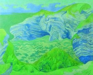 Les Falaises Bleues by Paul Elie Ranson