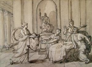 "the Feast Of Thyestes" by Henry Pierce Bone