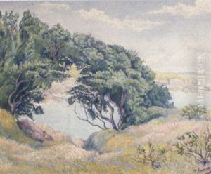 Bord De Mer En Bretagne by Paul Elie Ranson