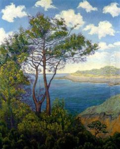 Bord De Mer En Bretagne by Paul Elie Ranson