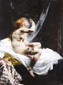 Blowing Bubbles by Joseph Victor Ranvier