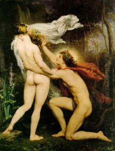 Appollo And Daphne by Joseph Victor Ranvier