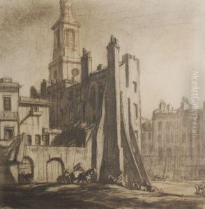 Old Soho by Muirhead Bone