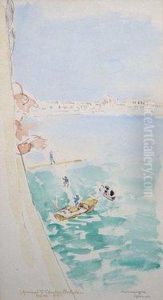 Off Syracuse by Muirhead Bone