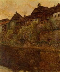 Ansicht Von Ulm by Hans Ranzoni the Younger