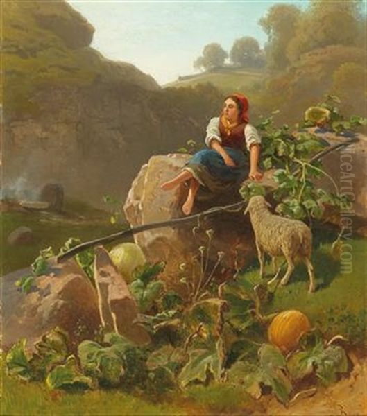 Young Shepherdess - view 1