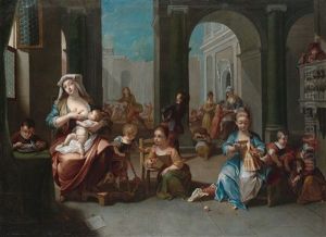 L'enfance by Jean Raoux