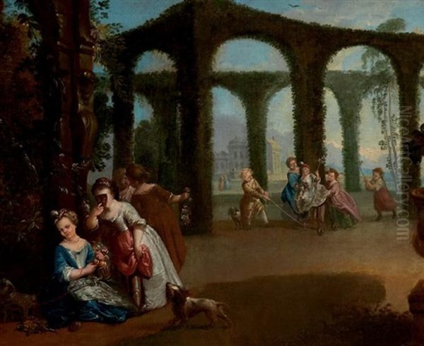 Mascarade D'enfants Dans Parc - view 1