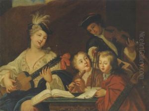 Familien-konzert by Jean Raoux