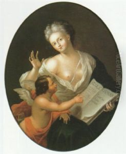 La Lecon D'amour by Jean Raoux