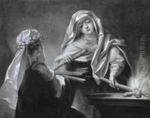 Les Vestales Entretenant Le Feu Sacre Les Vestales Entretenant Le Feu Sacre