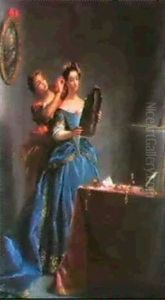 Femme A Sa Toilette