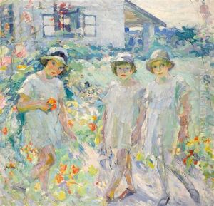 Children Of The Artist by Joseph Morris Raphael