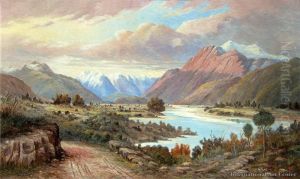 Dart Valley, Central Otago by Thomas Henry Bone
