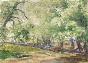 Wooded Landscape by Joseph Morris Raphael