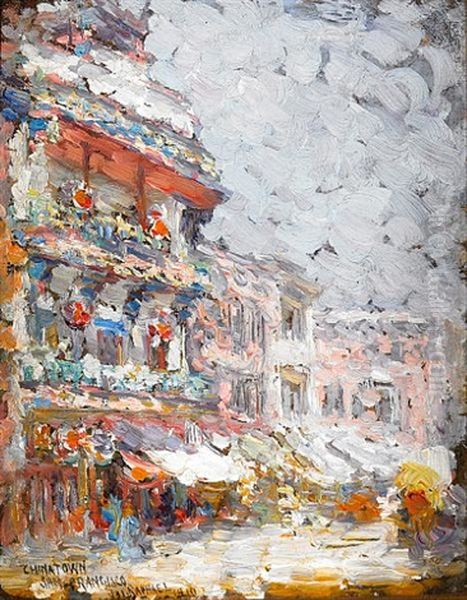 A Chinatown Gate And Pagoda (+ Chinatown, San Francisco; 2 Works) - view 1