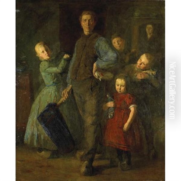 The Town Crier And His Family - view 1