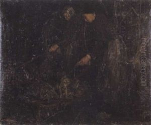 Belgique, Les Fileuses by Joseph Morris Raphael