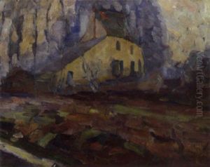 A Farmhouse In A Landscape