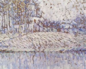 By The Stream by Joseph Morris Raphael