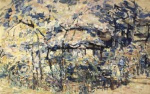 Teahouse, Golden Gate Park by Joseph Morris Raphael