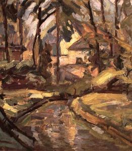 House In A Clearing by Joseph Morris Raphael