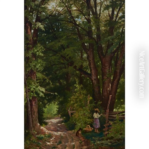 Picking Berries - view 1