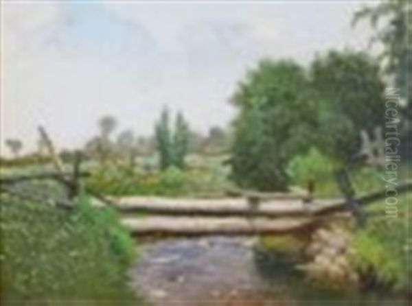 Bridge Over A Stream; 1905(?) - view 1