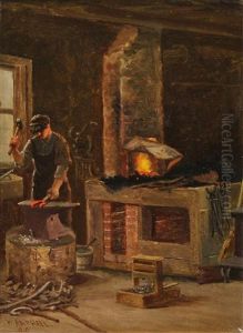 The Blacksmith by William Raphael