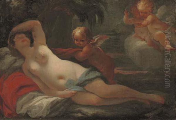 Venus And Cupid With Putti - view 1