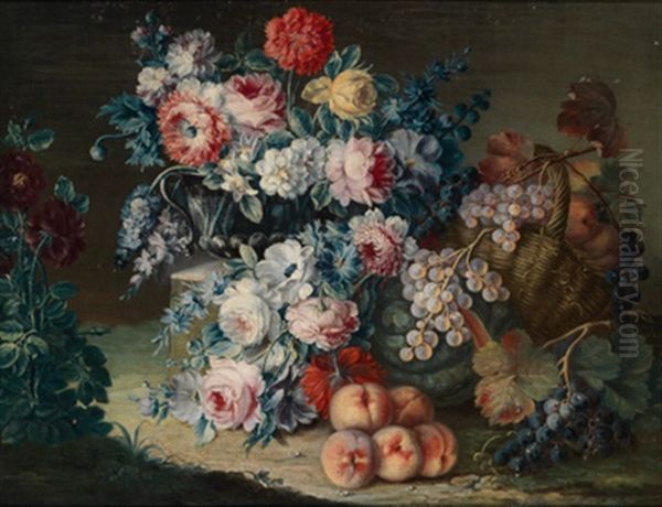 Blumen- Und Fruchtestillleben - view 1