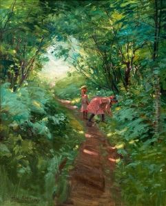 Girls In A Leafy Forest Girls In A Leafy Forest