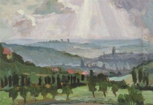 Landschaft by Max Rappaport
