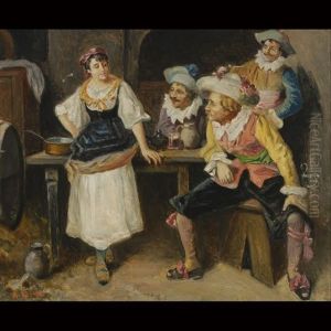 Cavaliers by Alexander Gerhard Anton van Rappard