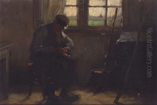 A Man In His Workshop - view 1