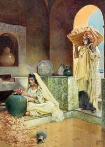 In The Courtyard Of A Harem And The Perfume Maker (2) In The Courtyard Of A Harem And The Perfume Maker (2)