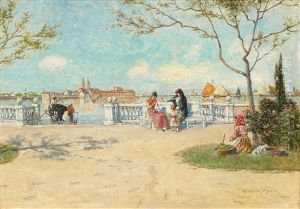 Venetian Scene by Heinrich Rasch