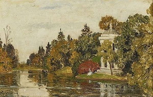 Der Apollotempel Im Nymphenburger Schlosspark - view 1